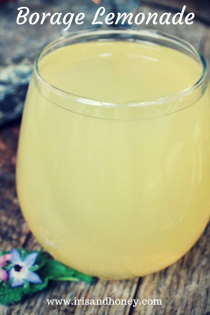 Refreshing Borage Lemonade