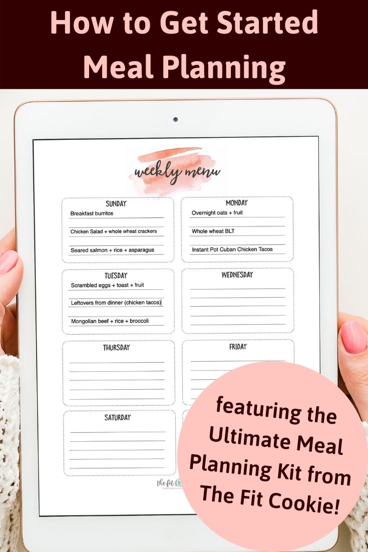 How to Get Started Meal Planning
