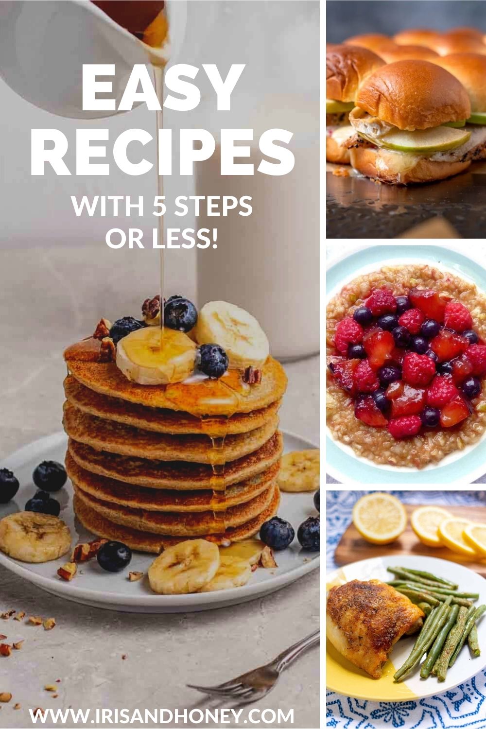 15 Easy Recipes with 5 Steps