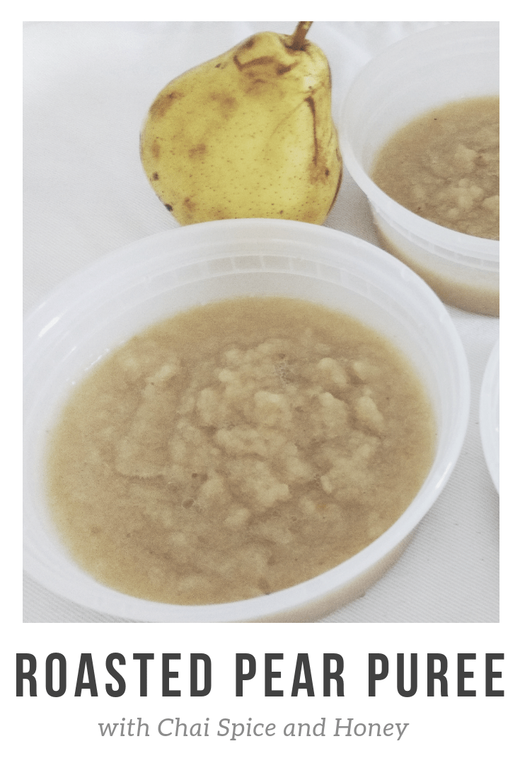 Roasted Pear Puree
